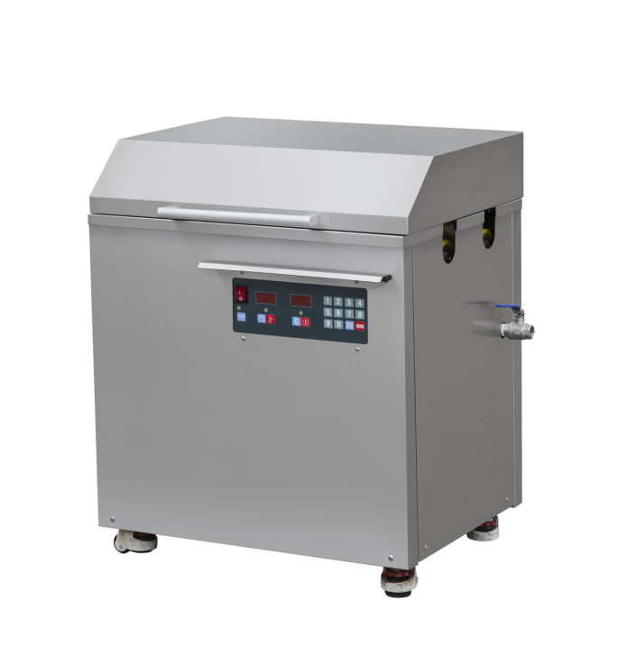 Ultrasonic cleaning machine operation